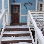 Traditional Finnish Lapland House At Wild Forest Backyard! *