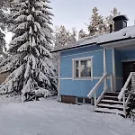 度假居 Traditional Finnish Lapland House At Wild Forest Backyard! 凯米
