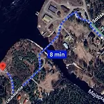 Traditional Finnish Lapland House At Wild Forest Backyard! *