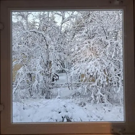 Loma-asunnot Traditional Finnish Lapland House At Wild Forest Backyard! *