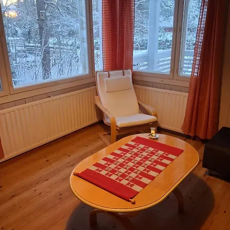 Traditional Finnish Lapland House At Wild Forest Backyard! * 케미