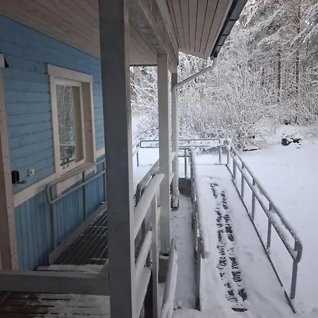 Traditional Finnish Lapland House At Wild Forest Backyard! 펜션