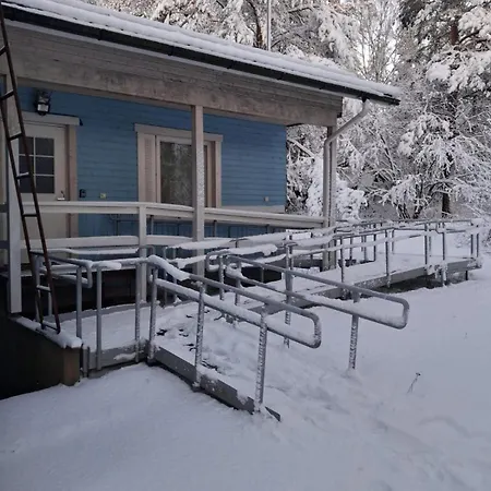 Traditional Finnish Lapland House At Wild Forest Backyard! * 케미