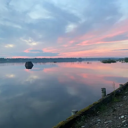 別荘 Traditional Finnish Lapland House At Wild Forest Backyard! ケミ