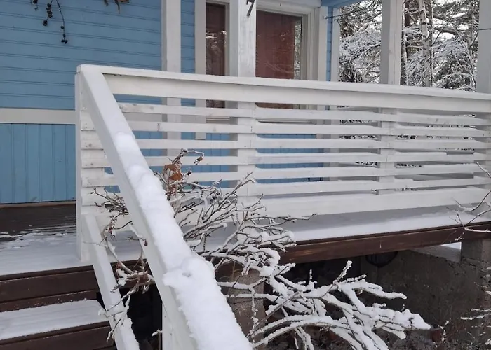 Traditional Finnish Lapland House At Wild Forest Backyard! Holiday home