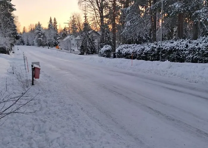 Traditional Finnish Lapland House At Wild Forest Backyard! * Kemi