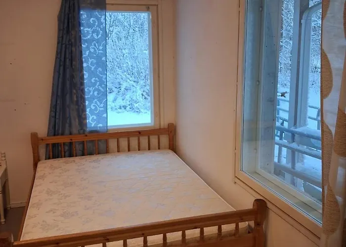 Traditional Finnish Lapland House At Wild Forest Backyard! * Kemi