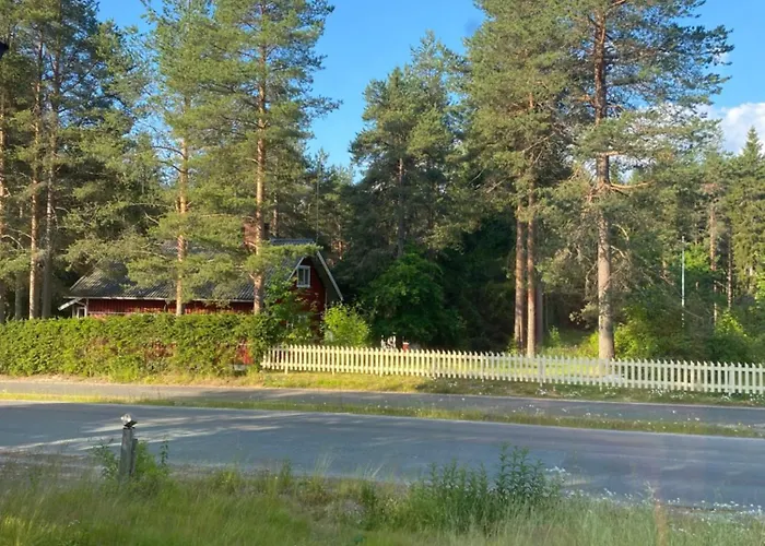 Traditional Finnish Lapland House At Wild Forest Backyard! 別荘 *